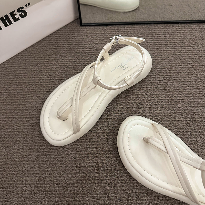 Sandales Femmes Summer Outdoor Wear Mode Haute Fin Versatile Femmes Chaussures Confortable pour D