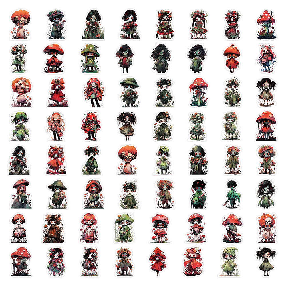 Stickers Petit Zombie Cas Horreur Sparecrow Téléphone Thriller Imperméable décoratif