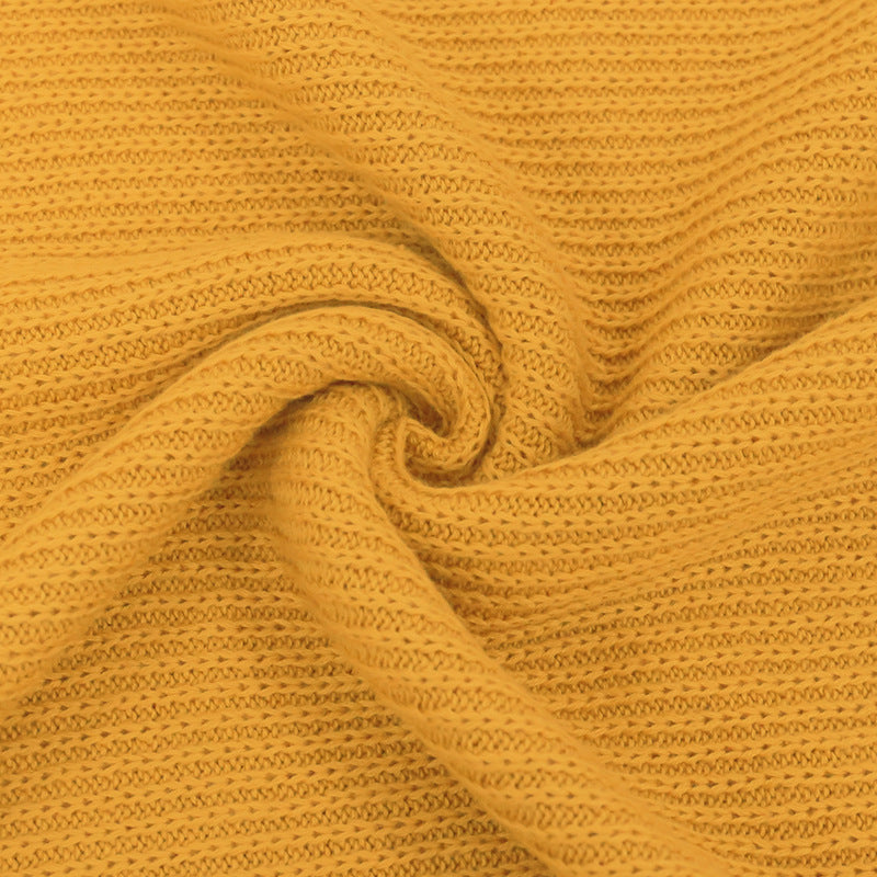 Hiver chaud couleur solide tricot pull robe longue manche grande taille grosse soeur robe materni