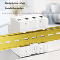 Smart Wi-Fi Trois Phase Four Fil DIN Compteur d'énergie ferroviaire Puissance de courant multifonction