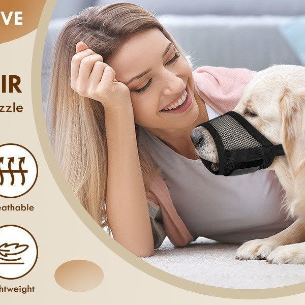 Muselière de chien, Masque de chien anti-Biting, Barking et Manger, Muselière de chien de taille moyenne, Muz de chien