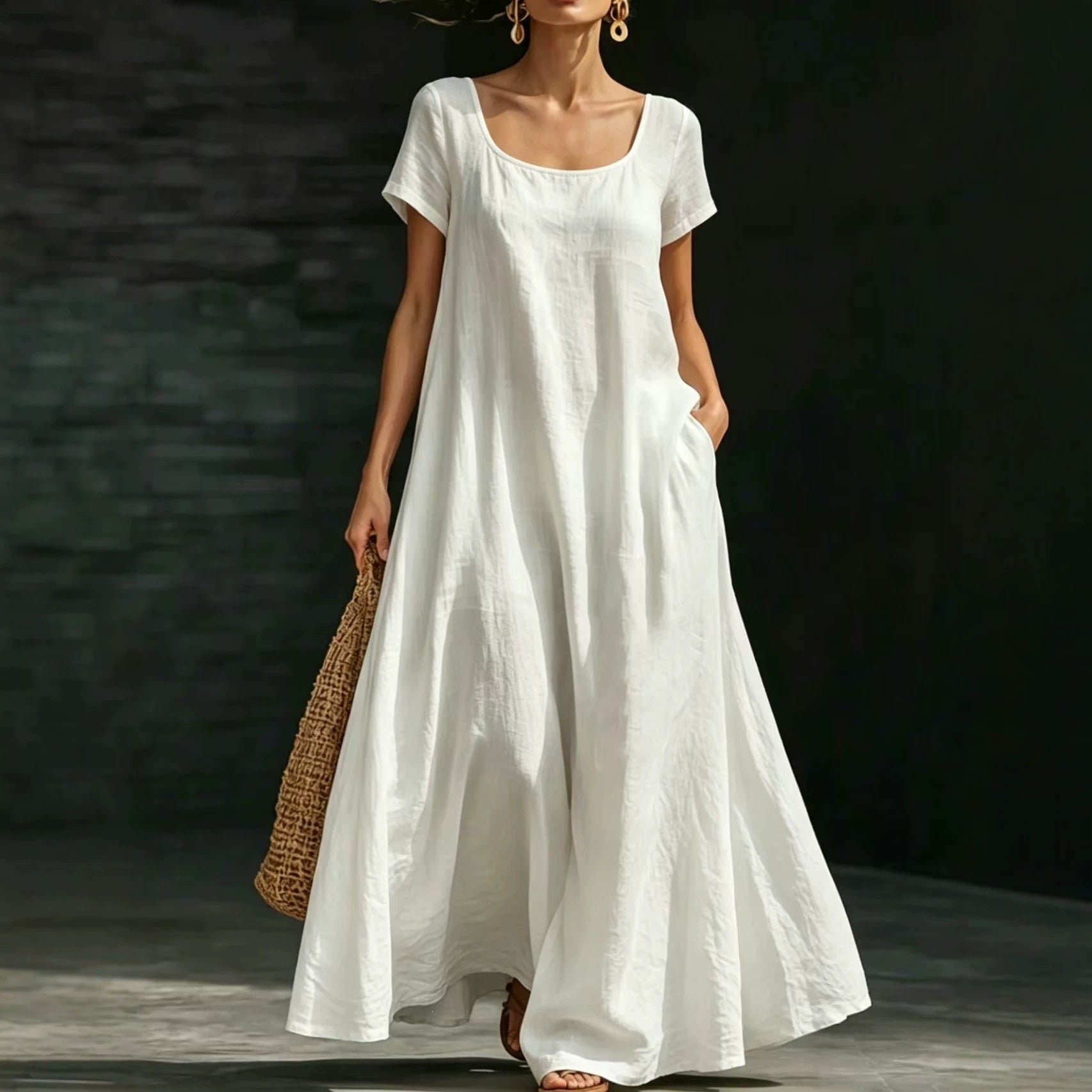 Robe d'arrivée d'été