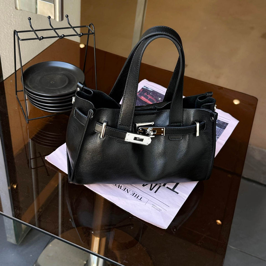 Sac en cuir véritable pour femme avec une sensation haut de gamme