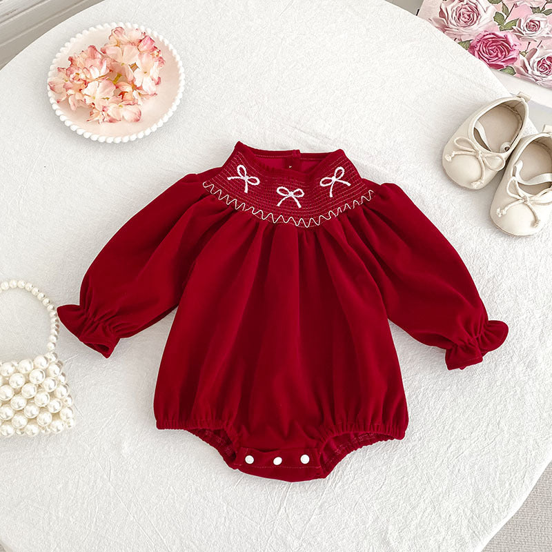 Bébé fille Printemps et automne Romper