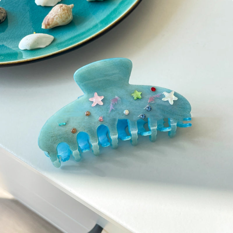 Style Ocean Niche Design Acétate Shark Clip