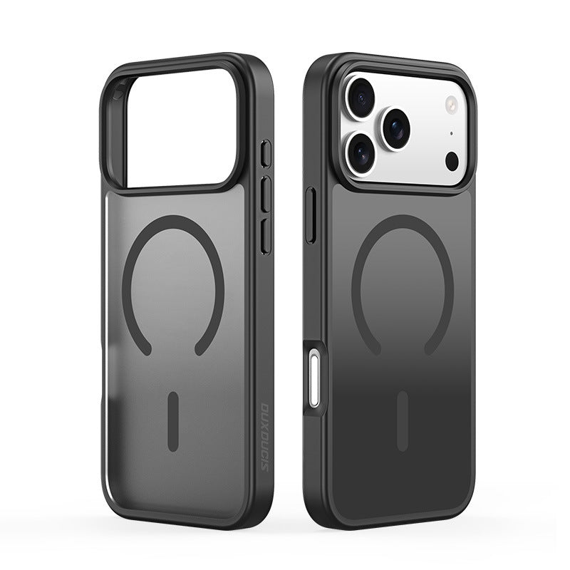 Magnetic Skin-feel Minimalist Matte transparent Couverture arrière