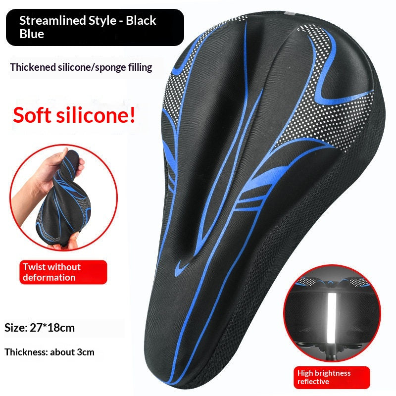 Selle de vélo épaisse pour prévenir la douleur au cul