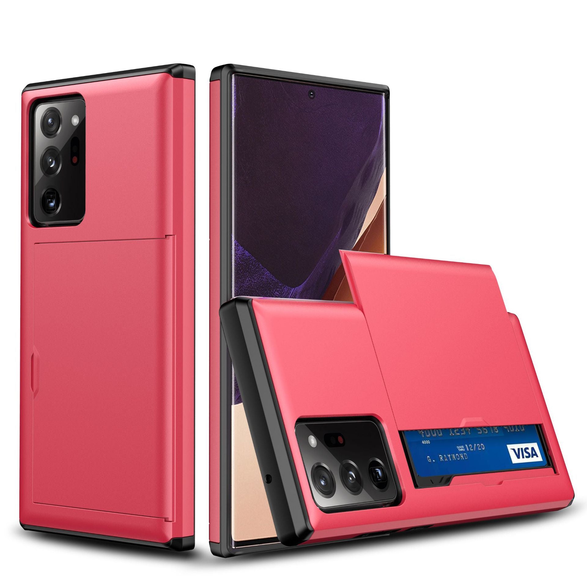 Boîte de téléphone à carte coulissante