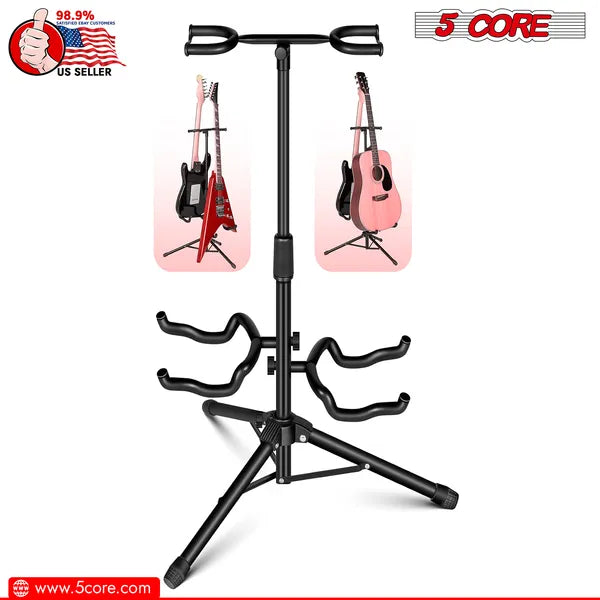 Support universel pour 5 guitares réglables Support universel