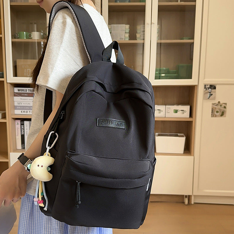 Sac à dos simple et polyvalent pour étudiants du collège