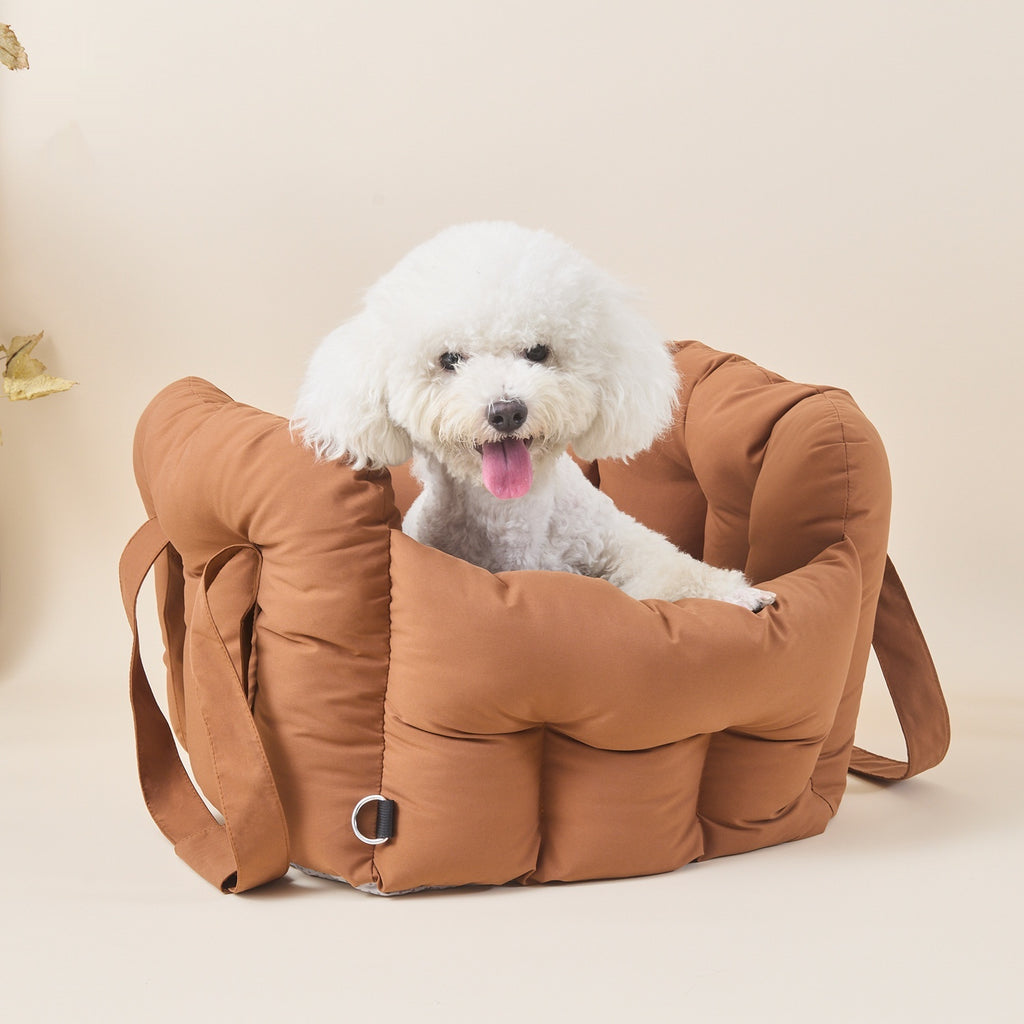 Siège passager avant portable Siège de sécurité pour chiens Sac à dos polyvalent pour chiens et