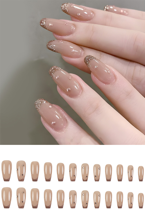 Poudre Glitter en forme de cercueil en forme de cercueil 24 pièces en français