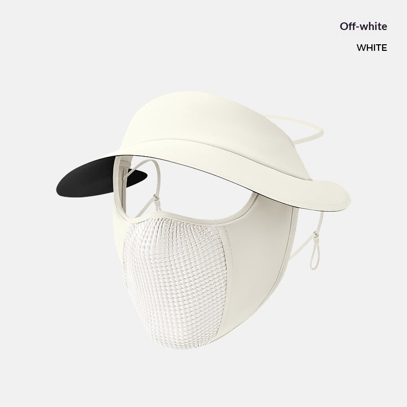 Cyclisme Masque de protection solaire unisexe de sport de plein air avec protection UV