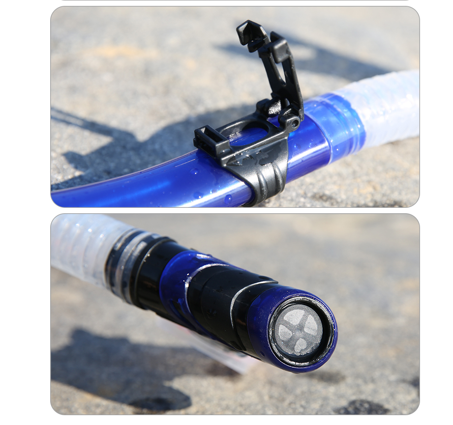 Snorkeling Sambo Set Snorkel complet à sec Grand cadre Anti-fog Myopia Gants Equipme de natation