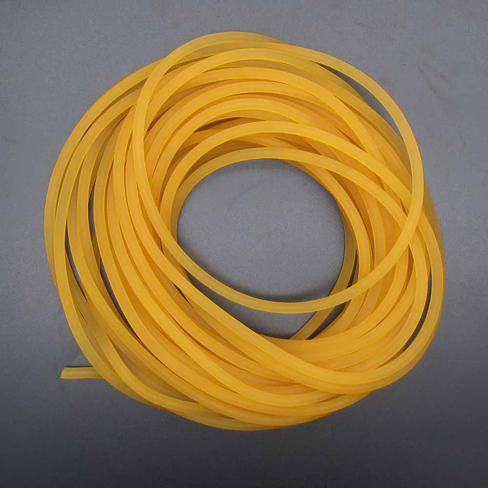 2-8mm Solid Fluorescent Latex haute résilience Jouets Projectiles de pêche Slings Durable Round