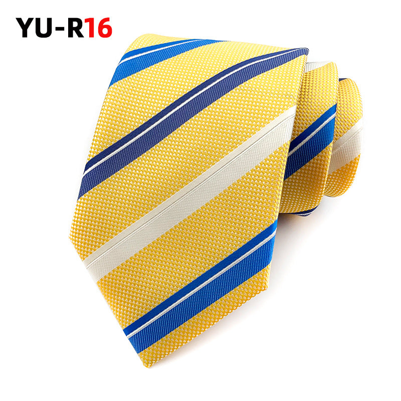 British Gentleman style rayé Mens Tie pour les costumes et Streetwear Coordination