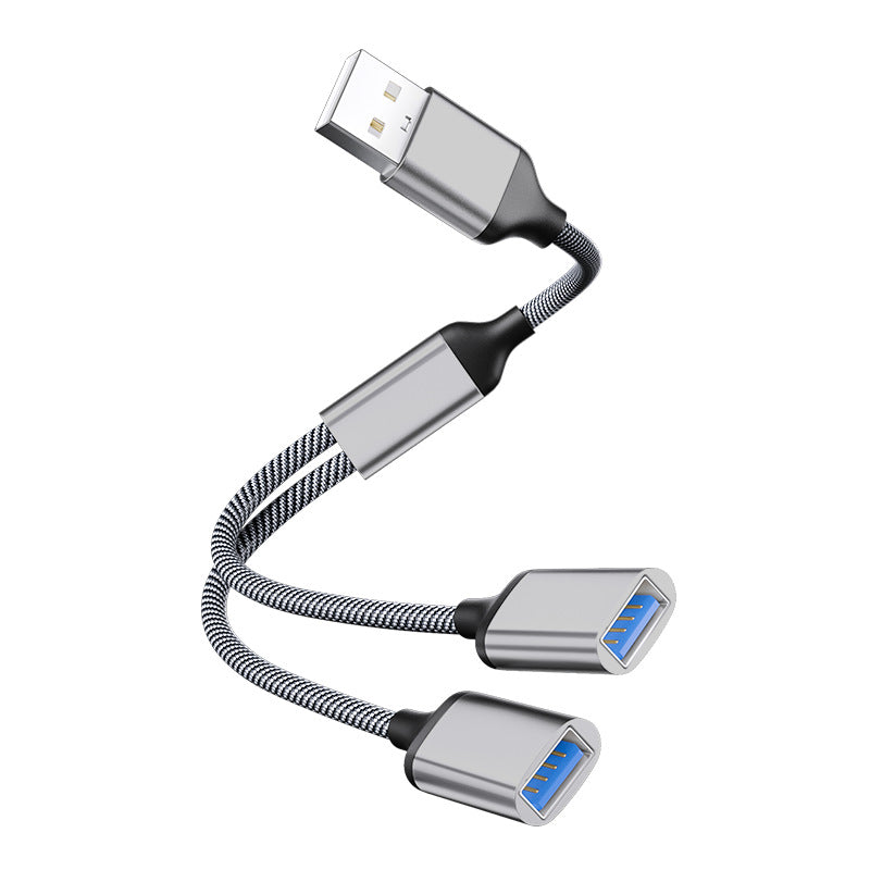 Adaptateur de station d'accueil pour ordinateur portable 1 à 2 Hub