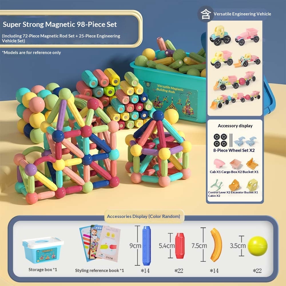 Éducation Jouet parent-enfant Apprentissage précoce Montage magnétique