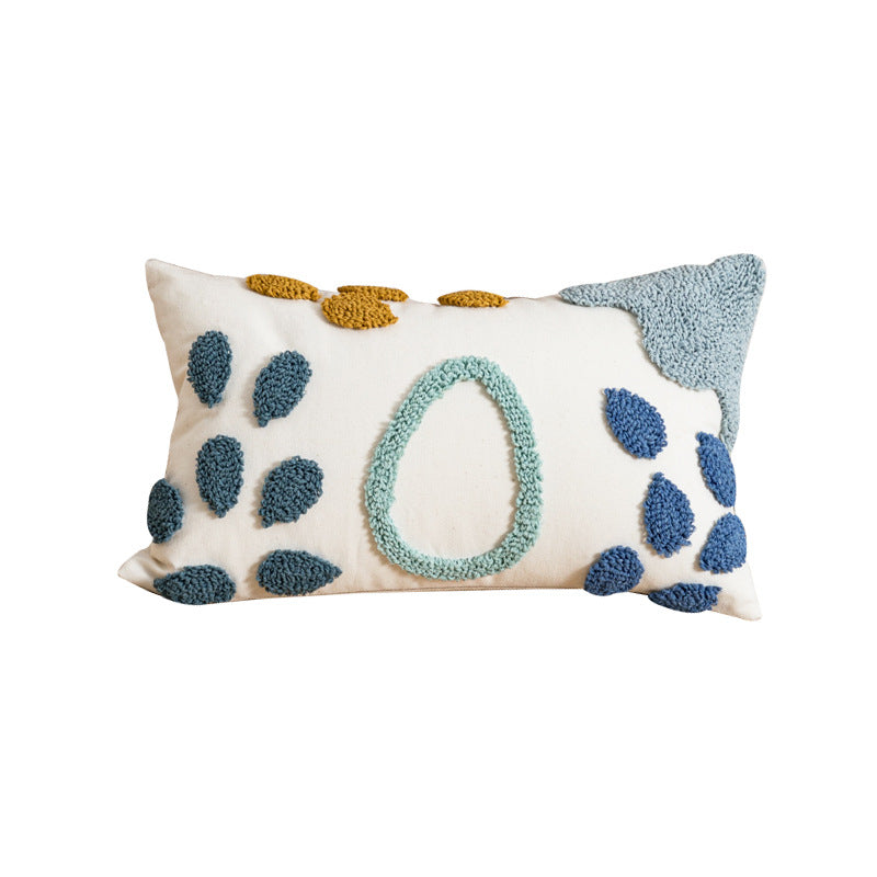 Broderie Creative Waterdrop Coussin Cover Pour Salon Canapé Oreiller