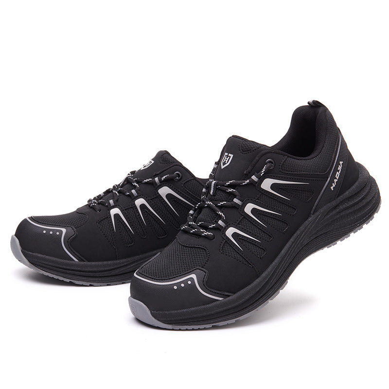 Quatre saisons Anti Smash Puncture résistant au travail chaussures de sécurité pour les hommes