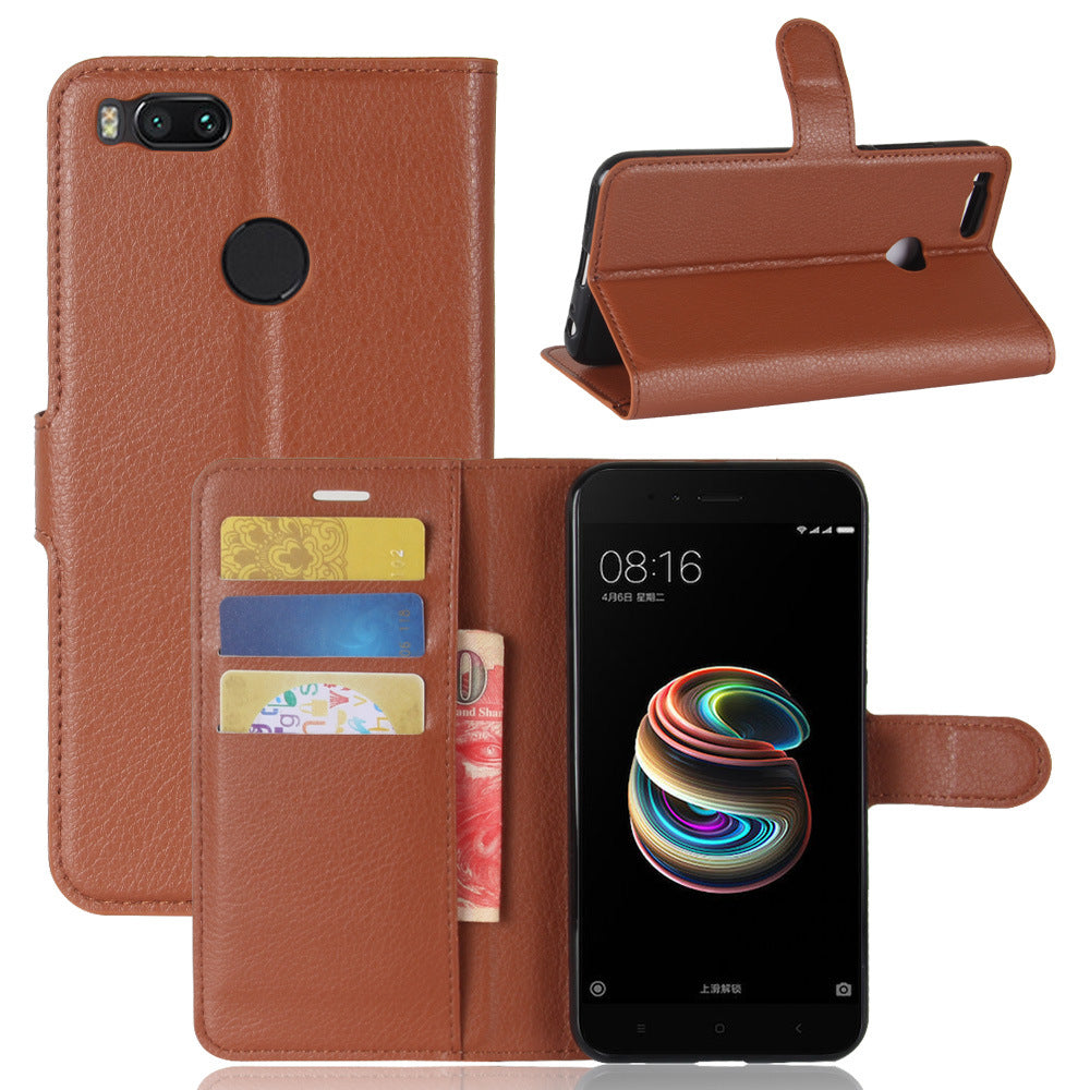 Xiaomi 5X Housse de support de carte de portefeuille