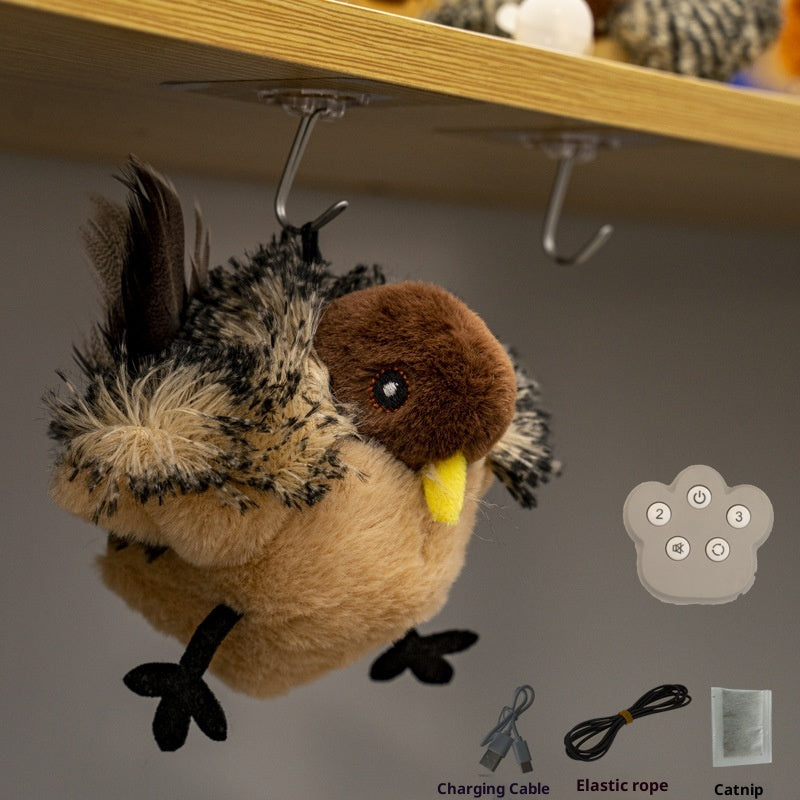 Jouet inductif Magpie Cat Auto-Entrée en peluche Smart Toy