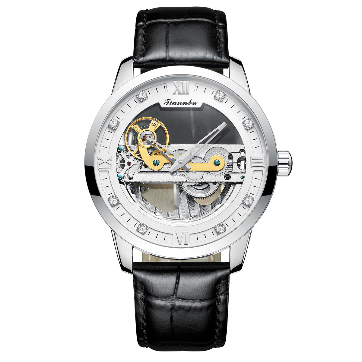 Montre mécanique Hollow automatique homme