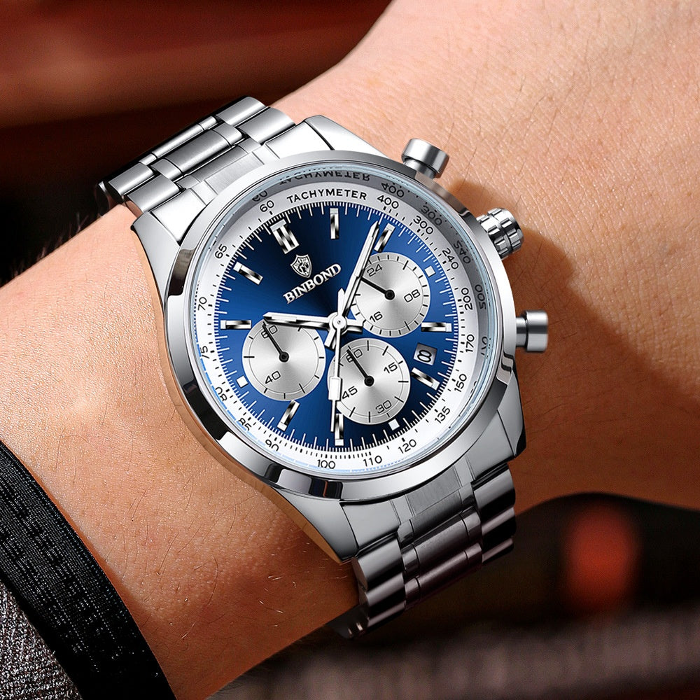 High-end student waterproof quartz men's watch