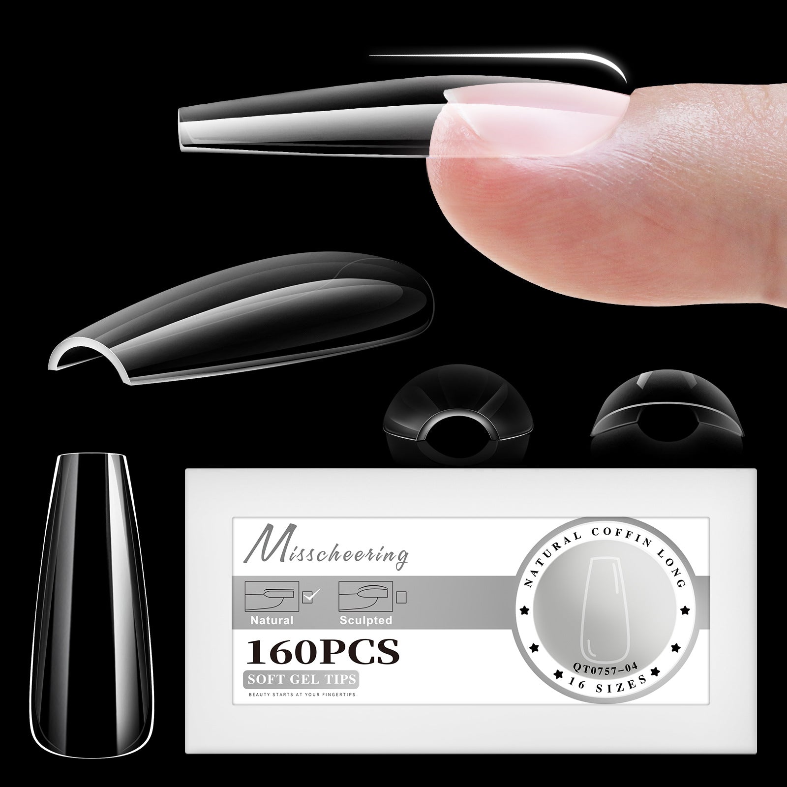 Conseils haut de gamme de ongles tendance Salon Conseils en emballage encadré