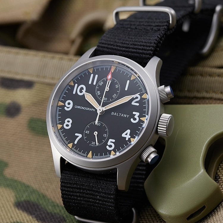 Prodigal Rétro Imperméable en acier inoxydable Lumineux Montre Quartz multifonction