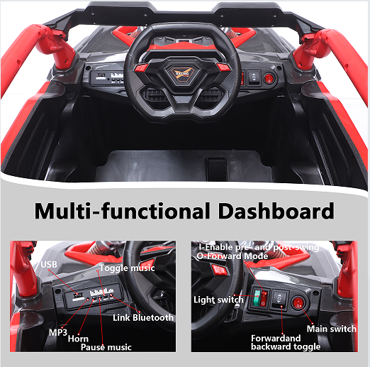 24V 400W Enfants Ride On Car UTV W & Parents Télécommande