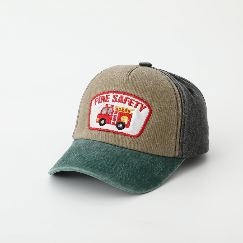 Couleur de match Dinosaur Brodery Laver worn Out Do Old rétro casual Cap de baseball pour enfants