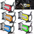 Couverture de protection des phares de moto à libération rapide