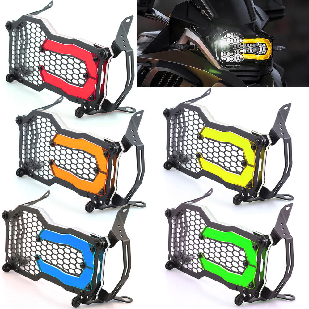 Couverture de protection des phares de moto à libération rapide
