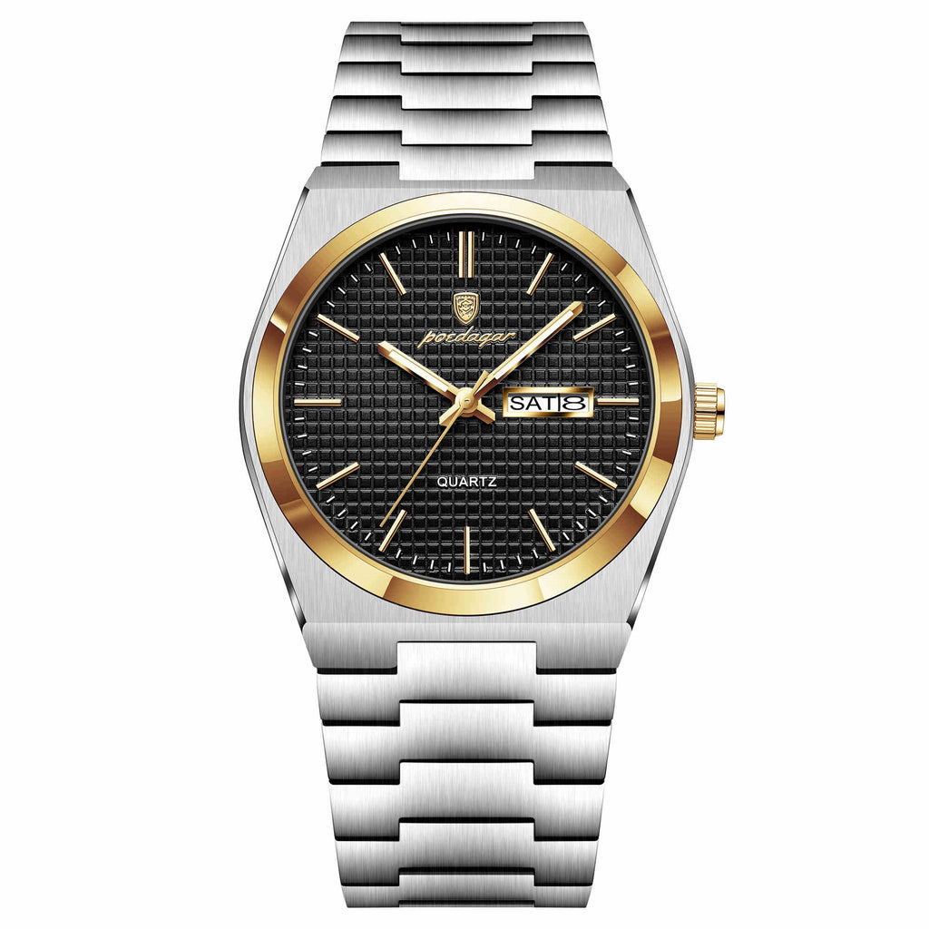 Mode Waterproof Calendrier Business Glow-in-the-dark Trend Watch