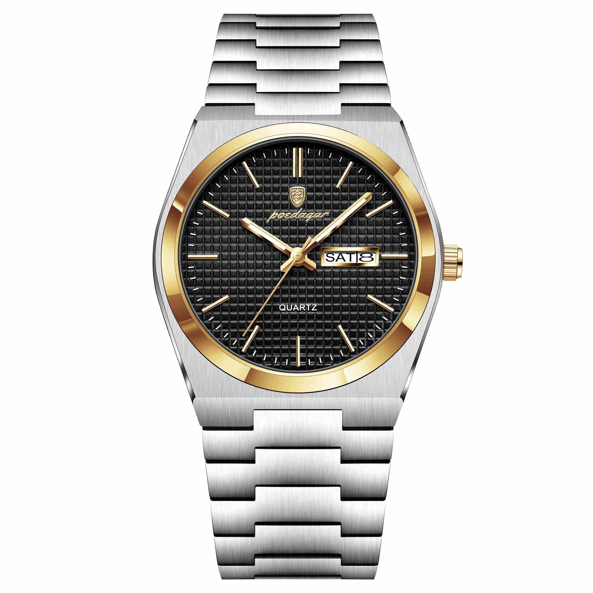 Mode Waterproof Calendrier Business Glow-in-the-dark Trend Watch