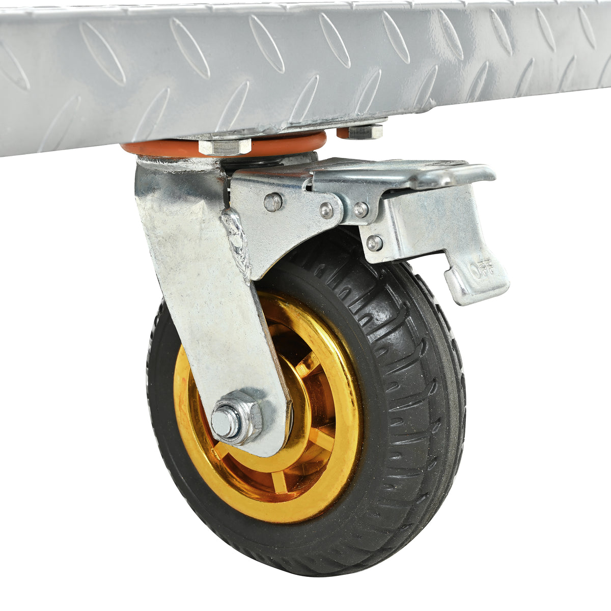 2-en-1 chariot de camion de panneau d'acier 2200 LBS