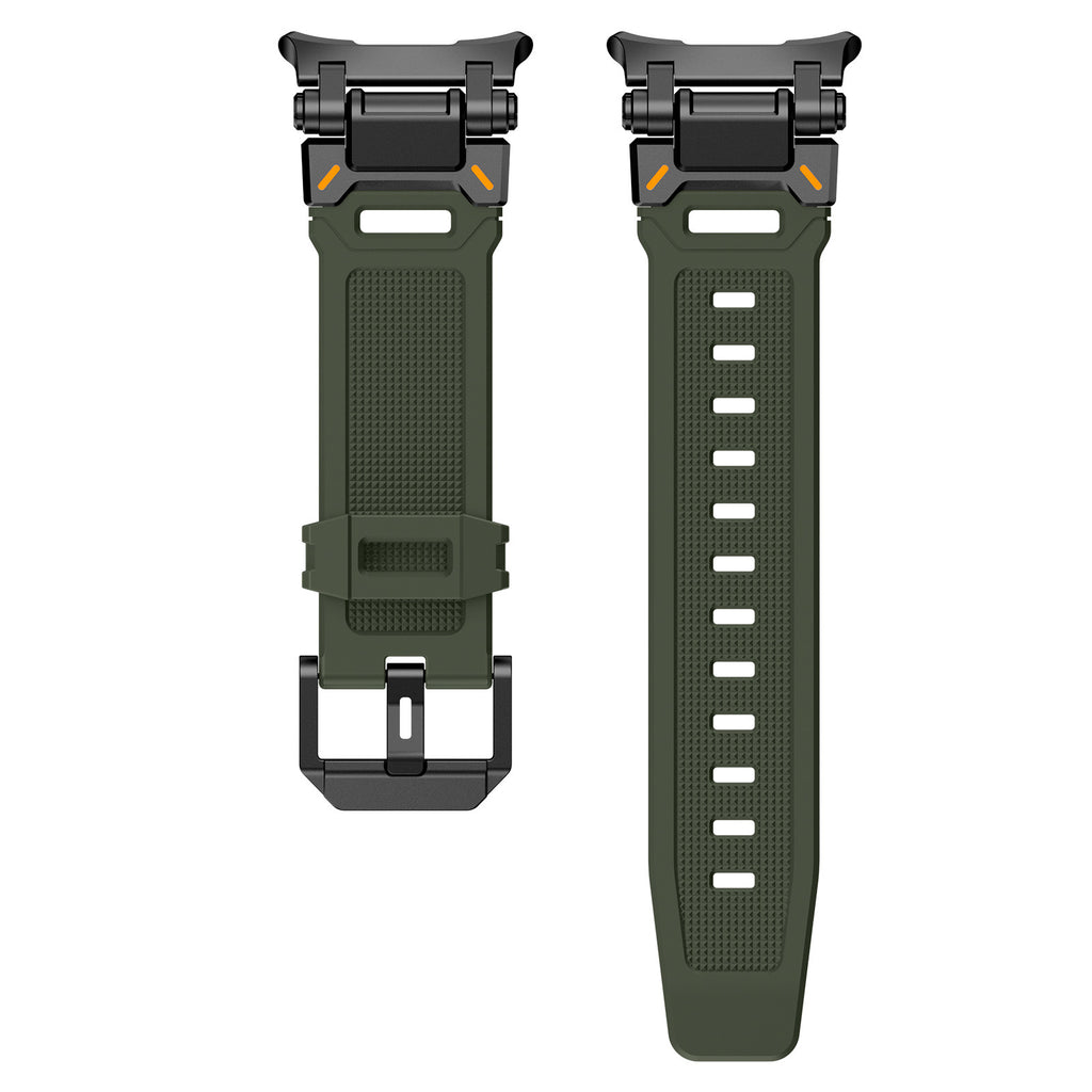 Applicable à 7 Génération Ultra Watch Mecha Style TPU Silicone Explorer Strap
