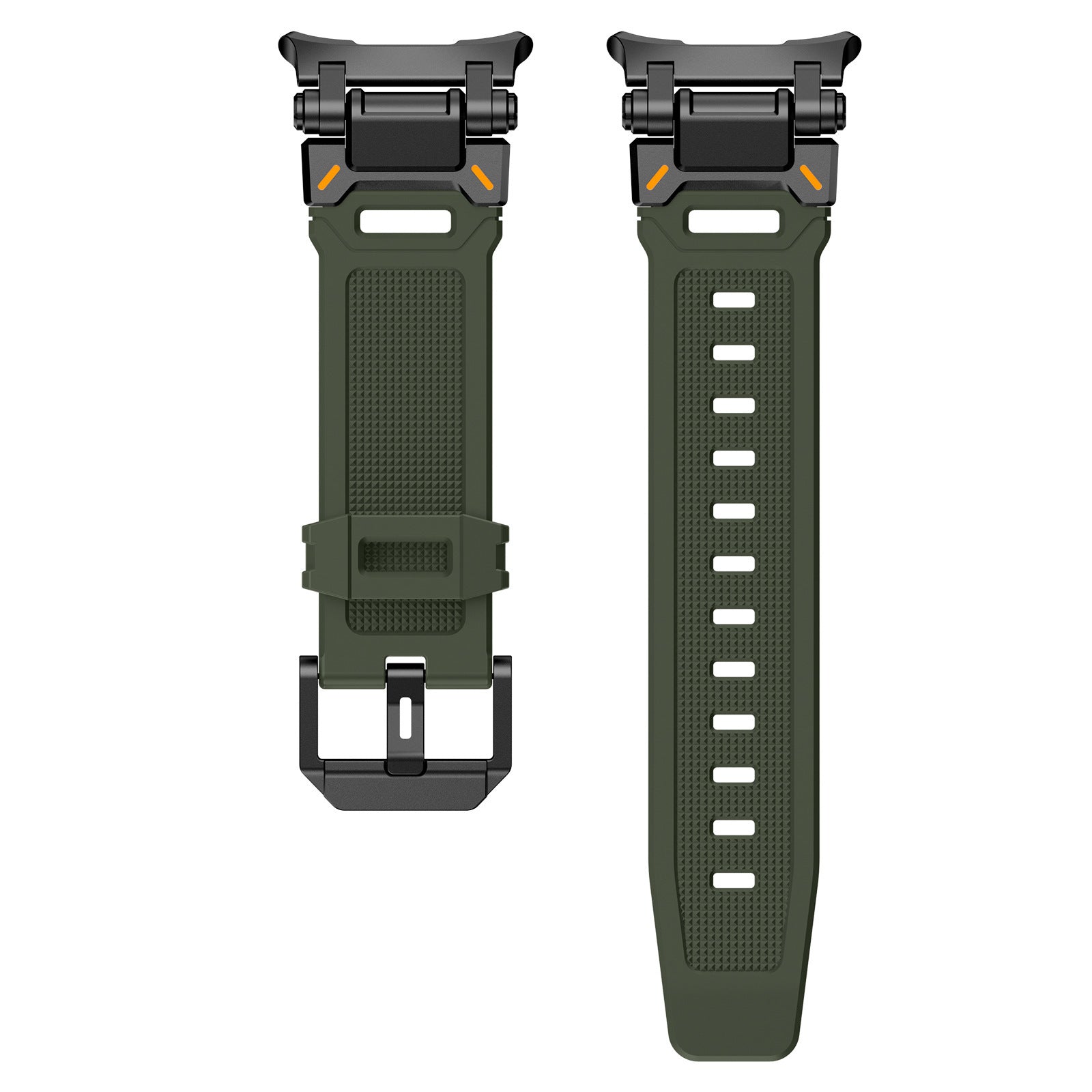 Applicable à 7 Génération Ultra Watch Mecha Style TPU Silicone Explorer Strap