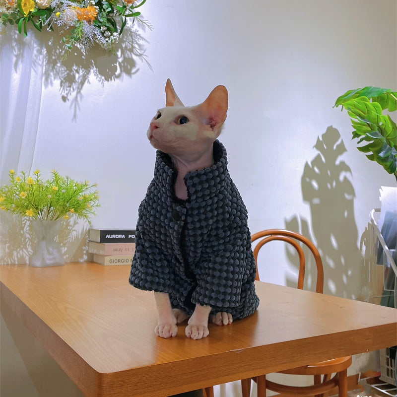Vêtements de chat sans cheveux résistant à la dirt