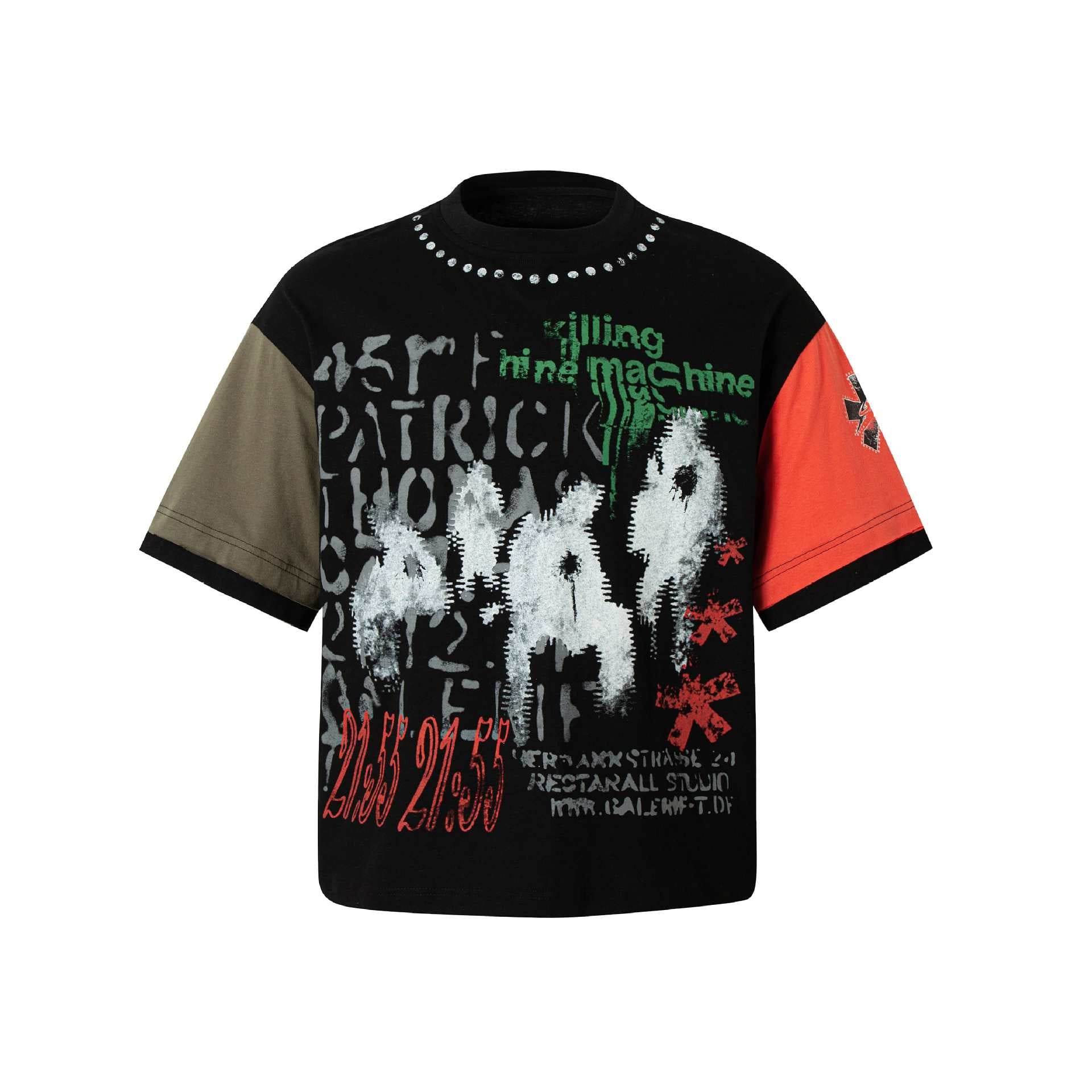 T-shirt post-apocalyptique Graffiti Rock