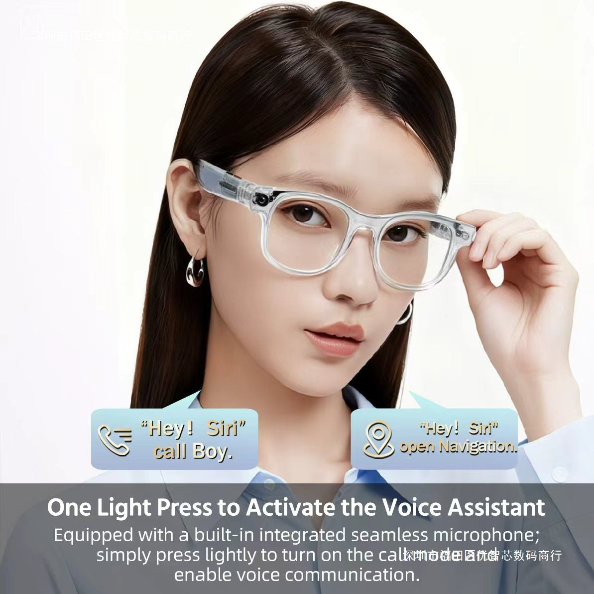 AI-powered Video Translation Smart Glasses