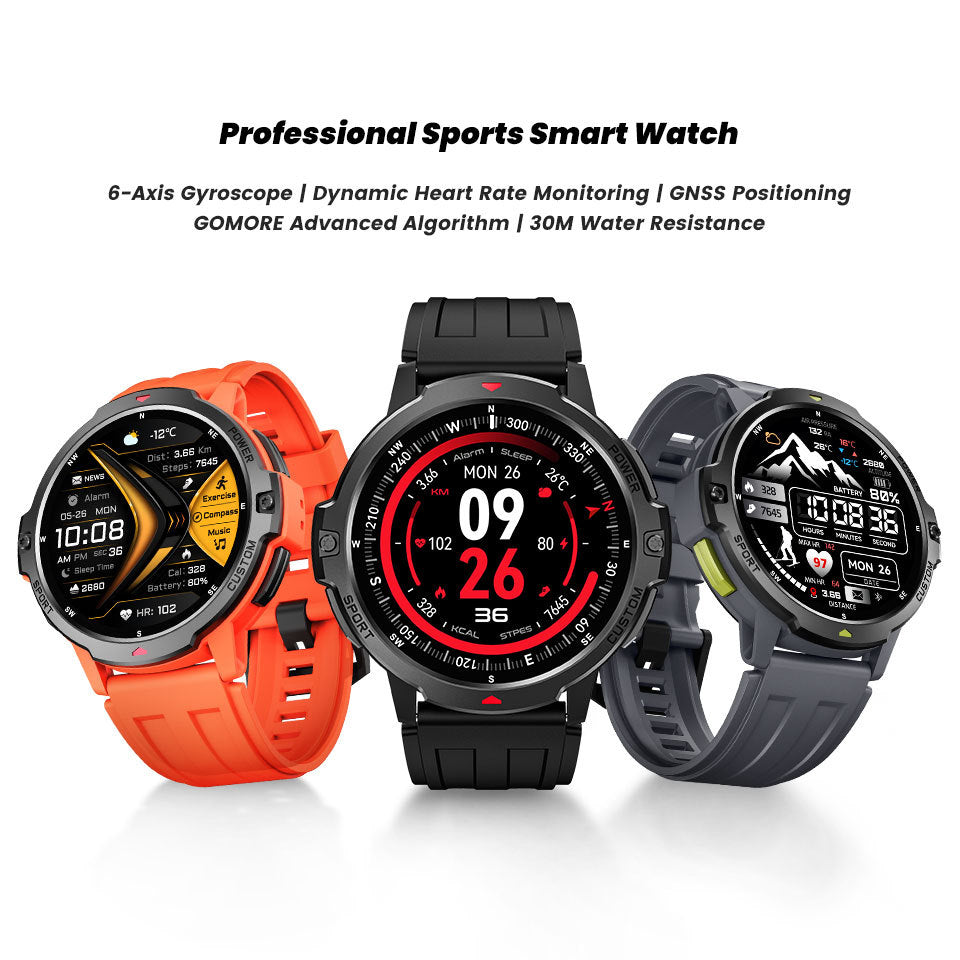 Dernières Smartwatch GPS étanche 3ATM