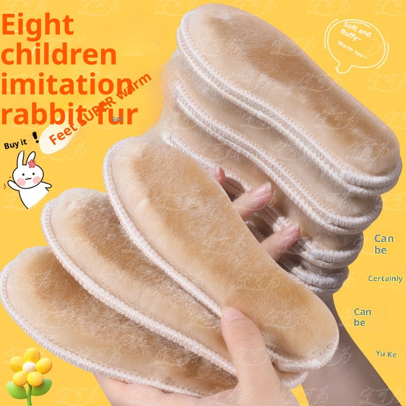 Semelle intérieure chaude d'hiver en polaire épaissée Super Soft Sweat Absorbing and Deodor