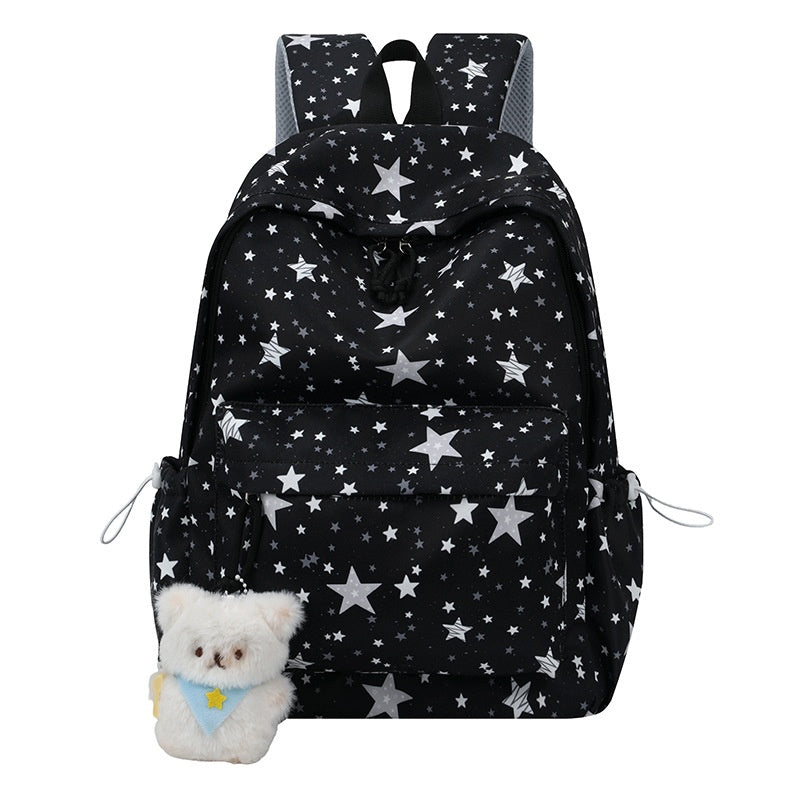 Sac à dos haute apparence de style frais avec décontracté et polyvalent