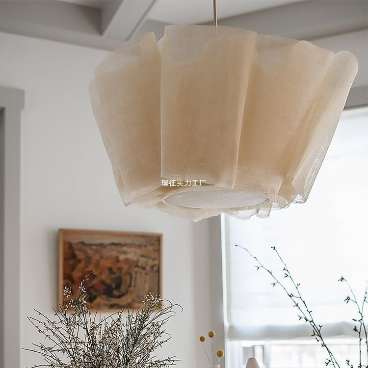 Handmade Modern Rustic Personnalité Woven Salon Chandelier