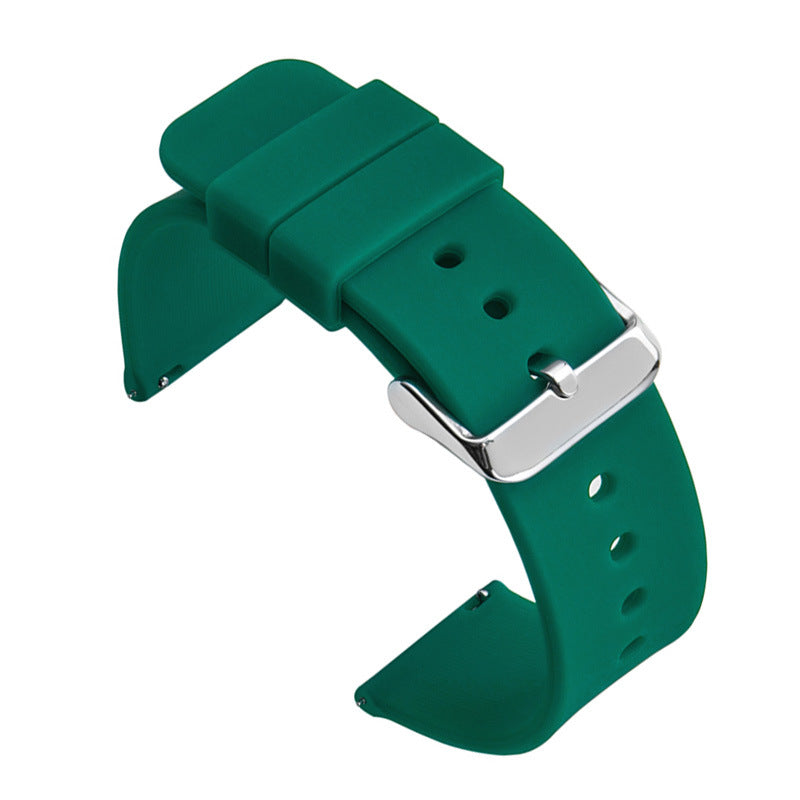 Bracelet de montre intelligent étanche en silicone multicolore