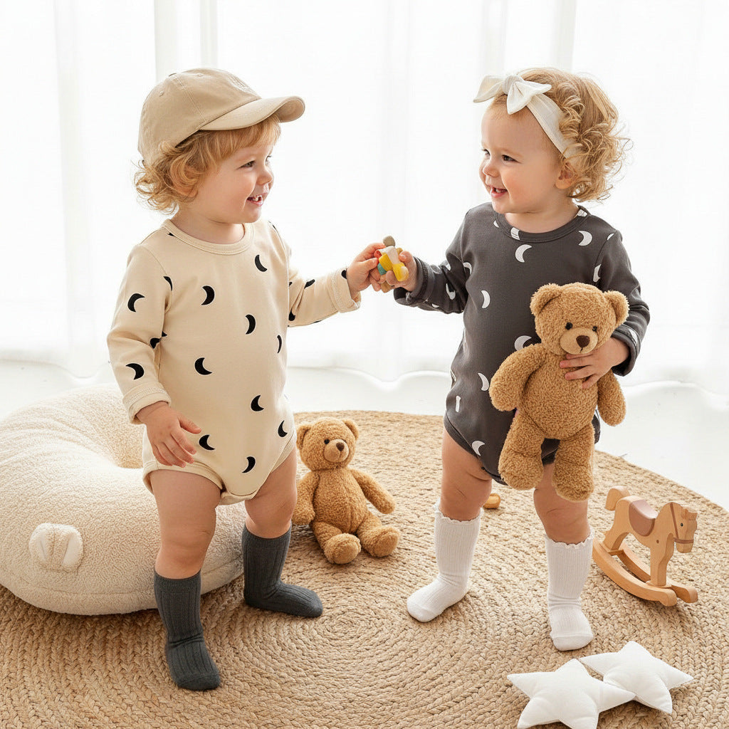 Bébé à manches longues Onesie Romper