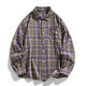 Veste chemise de style américain pour printemps et automne