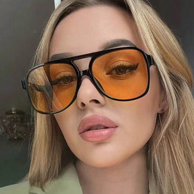Lunettes de soleil Polarisées à double faisceau pour hommes et femmes